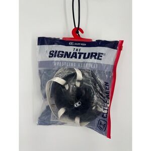New Cliff Keen The Signature Wrestling Headgear Unisex Black Face Protection